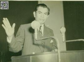 Mohammad Yamin, lahir 23 Agustus 1903 mantan Wakil Perdana Menteri pada Kabinet Juanda