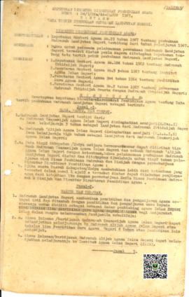 Keputusan Direktur Direktorat Pendidikan Agama Nomor: Dd/I/Pda/44-Tahun 1967 Tentang Tata Tertib ...