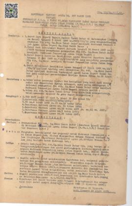 Keputusan Menteri Agama No. 157 Tahun 1968 tentang Penegerian P.G.A 4 Tahun Tanjung Emas kabupate...