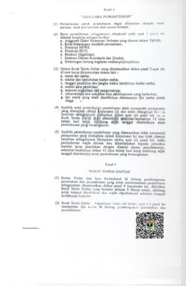 Surat Keputusan Menteri Negara Perumahan Rakyat selaku Ketua Badan Kebijaksanaan Dan Pengendalian...