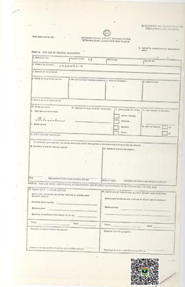 Contoh Formulir Certificate Origin Form O For Exports To Material