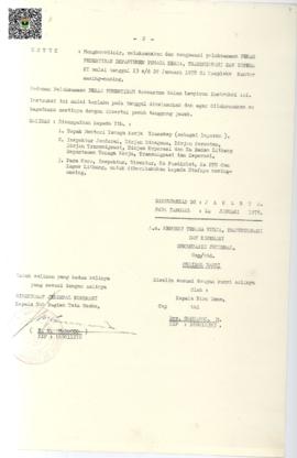 Instruksi Menteri Tenaga Kerja, Transmigrasi dan Koperasi Nomor: INS-01/SJ/1978, tentang Pekan Pe...
