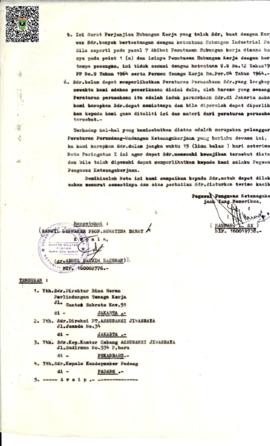 Nota Peringatan I Terhadap Kepala Perwakilan PT . AS Jiwasraya di Padang (Halaman 2)