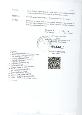 Lanjutan dan Penutup Surat Keputusan Menteri Koperasi dan Pembinaan Pengusaha Kecil Republik Indo...
