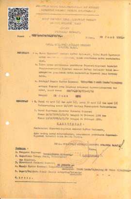 SK Kepala Kanwil Direktorat Koperasi Prop. Sumbar nomor 093/KPTS/PAD/DK.3/VI/1976 tentang Pembuba...
