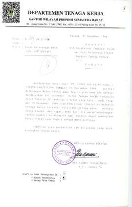 Surat keterangan BFLN a.n Ade Suryani