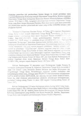 Lanjutan Sejarah Departemen Tenaga Kerja Republik Indonesia (halaman 3)