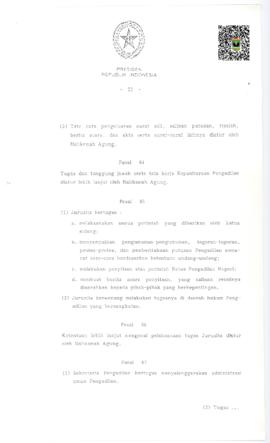 Undang-Undang No. 2 tahun 1986 tentang Peradilan Umum ( Halaman 22 )