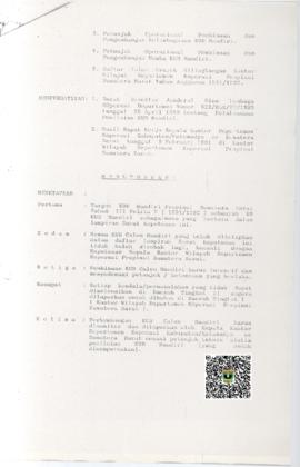 Surat Keputusan Kepala Kantor Wilayah Departemen Koperasi Provinsi Sumatera Barat Nomor : 1294/KW...
