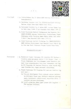 Sambungan Surat Keputusan Direktur Jenderal Koperasi No. 05/DK/KPTS/A/1/1980 Tentang Pembentukan ...