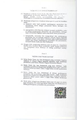 Surat Keputusan Menteri Negara Perumahan Rakyat selaku Ketua Badan Kebijaksanaan Dan Pengendalian...