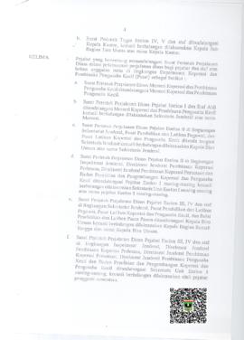 Lanjutan Surat Keputusan Menteri Koperasi dan Pembinaan Pengusaha Kecil Republik Indonesia Nomor:...