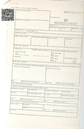 Contoh Formulir Certificate Origin Form X For Exports to Non Material