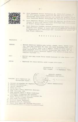 Sambungan dan Penutup Surat Keputusan Direktur Jenderal Perdagangan Luar Negeri No.416/DAGLU/KP/X...
